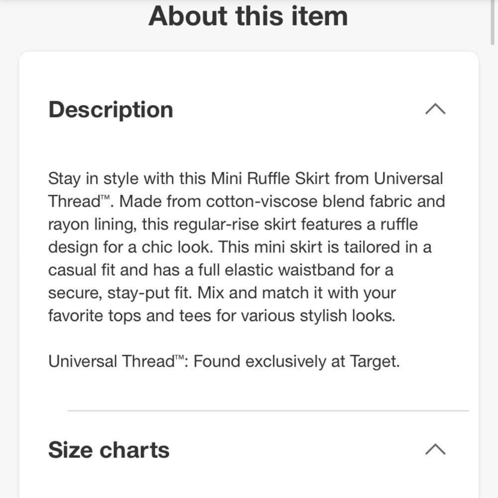 Women's Mini Ruffle Skirt - Universal
Thread™ 🆕 - Picture 6 of 8
